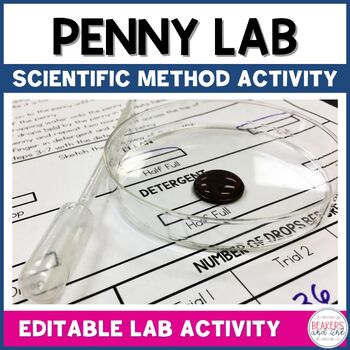 Preview of Drops on a Penny Lab Scientific Method | Capillary Action Lab