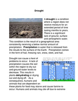 geography essay on drought