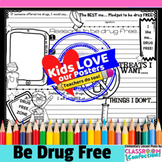 Drug Free Activity Poster: perfect for Red Week Celebratin