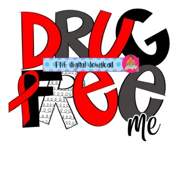 Download Drug Free No To Drugs Drug Free Svg Png Sublimation Digital Download PSD Mockup Templates
