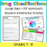 Drug Investigation and Classification Lessons Grades 9 - 12 