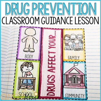 Preview of Drug Prevention School Counseling Classroom Guidance Lesson
