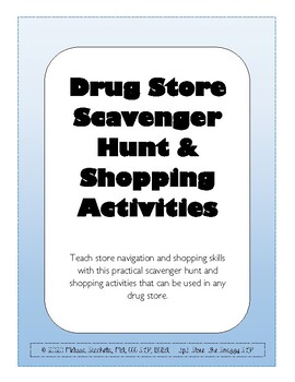 Preview of Drug Store Shopping Activities