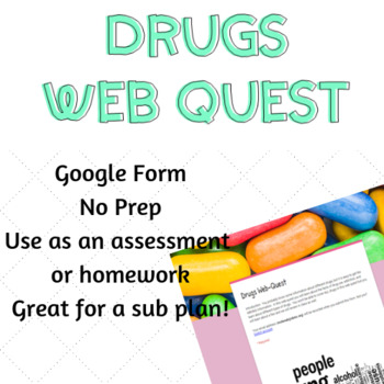 Preview of Drug Web Quest