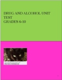 Drug and Alcohol Unit Test