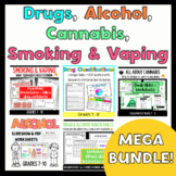 Drugs, Alcohol, Cannabis, Smoking and Vaping lessons MEGA BUNDLE