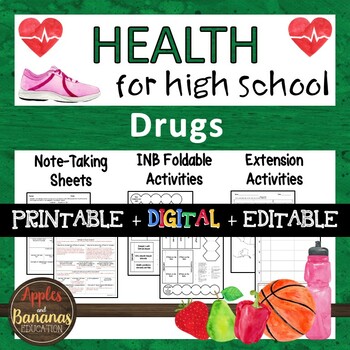Preview of Drugs - Interactive Note-Taking Materials