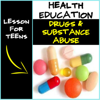 Preview of Drugs & Substance Abuse - PowerPoint & Guided Notes - Health
