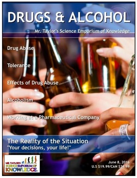 Preview of Drugs and Alcohol: Guided Note Packet