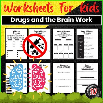 Preview of Drugs and the Brain Worksheet