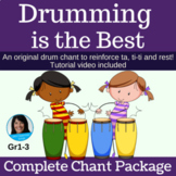 Drum Circle Chant | Classroom Drumming | mp3s, PDF, SMART & Video