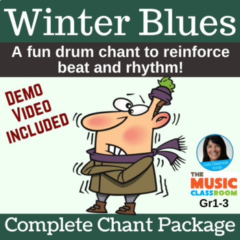Preview of Winter Drumming Activity - Drum Circle - Backing Drum Track