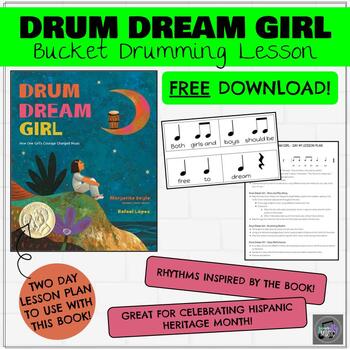 Preview of Drum Dream Girl - Bucket Drumming Lesson