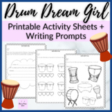 Drum Dream Girl based Printable activities + music extensi