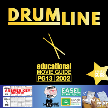 Preview of Drumline Movie Guide | Viewing Worksheet | Questions (PG13 - 2002)