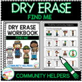 Dry Erase Community Helper Workbook: Find Me