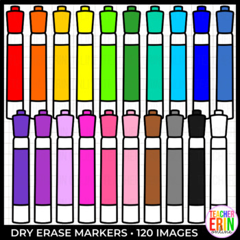 Dry Erase Markers and Scribbles Clipart  Dry erase markers, Dry erase,  Back to school clipart