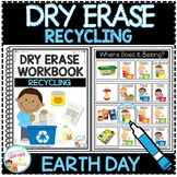 Dry Erase Workbook: Recycling Earth Day