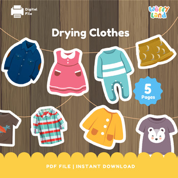 dry clothes clipart