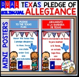 Dual Bilingual Texas Flag Pledge of Allegiance