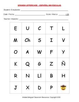 Dual Language Assessments Packet - Spanish and English | TpT