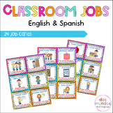 Bilingual Classroom Job Cards