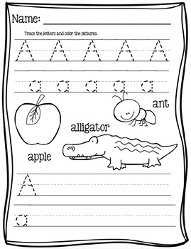 Dual Language Letter Practice by Kinder League by Kinder League | TpT