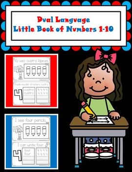 Preview of Dual Language Little Book of Numbers Combo