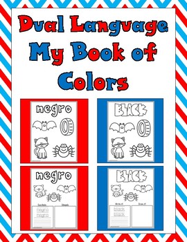 Preview of Dual Language My Book of Colors