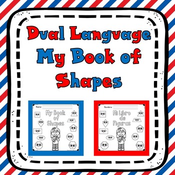 Preview of Dual Language My Book of Shapes