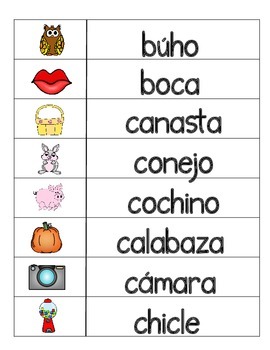 Dual Language Word Wall Vocabulary Bundle: Both English and Spanish