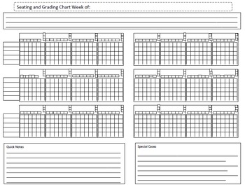 grading chart template