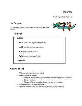 Dragon Boat Festival Lesson Plan : Dragon Boat Festival - ESL worksheet