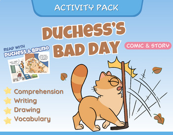 Preview of Duchess's Bad Day - Comic and Story Activity Pack