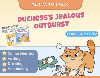 Preview of Duchess's Jealous Outburst - Comic and Story Activity Pack