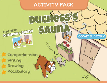 Preview of Duchess's Sauna - Comic and Story Activity Pack