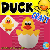 Duck Craft for Spring or Easter