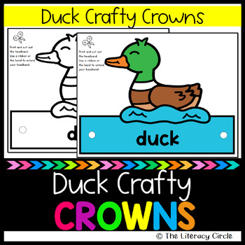 Duck Crafty Headbands/Hats/Crowns (Set 4) by The Literacy Circle Ltd