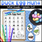 Duck Egg Letter Hunt Literacy Activities