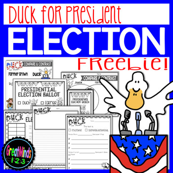 Preview of Duck For President - FREEBIE