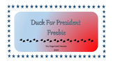 Duck For President Debate