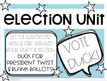 Preview of Duck For President Literature & Election Pack