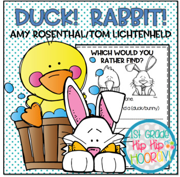Preview of Literacy Activities for Duck! Rabbit!