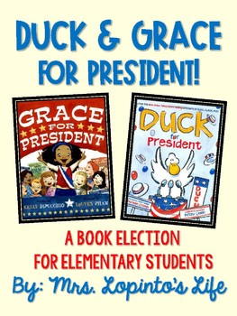 Preview of Duck and Grace for President Freebie!