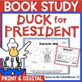 Duck for President | Election Unit | Easel Activity Distan