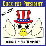 Duck for President Hat Craft | Election Day Crown/Headband