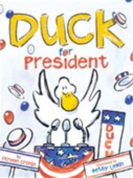 Preview of Duck for President- Teaching about Voting!