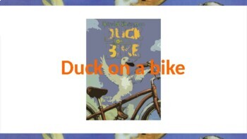Preview of Duck on a bike book companion