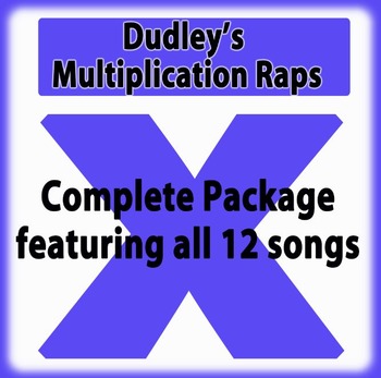 Preview of Dudley's Multiplication Raps: Complete Package of all 12 Songs