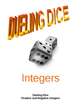 Preview of Dueling Dice - Integers